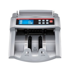 EuroCash EC-2200 Bankjegyszámláló, Pénzszámoló Gép, Kék LCD Kijelzővel + Ajándék Vevőkijelző