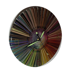006. Világító ceruza-epoxy falióra – Au Light & Clock