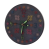 010. Gombvirág világító epoxy falióra – Au Light & Clock