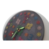010. Gombvirág világító epoxy falióra – Au Light & Clock