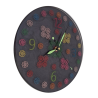 010. Gombvirág világító epoxy falióra – Au Light & Clock