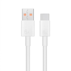 USB-C adatkábel 6A – 1 méter, gyorstöltés és adatátvitel
