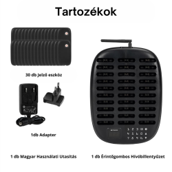 Retekess TD175P Vezeték nélküli Vendéghívó, Ügyfélhívó Rendszer
