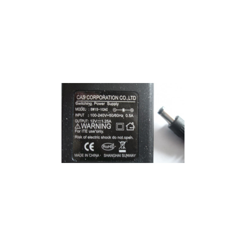 Gyári CAS ER/ED/DB mérlg töltő adapter (tápegység)