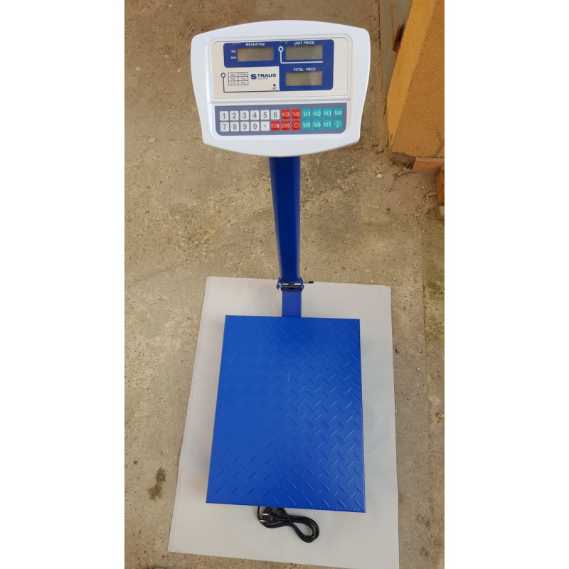 Strauss/Verite 350Kg-os raktári mérleg