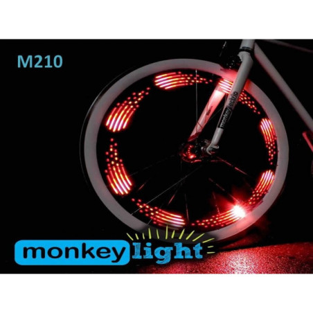Monkey Light M210 egyedi kerékpár világítás